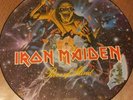 Iron maiden piece of mind 1983 capitol rare limited edition picture disc