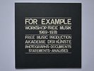 For Example Workshop Freie Musik 1969 - 1978