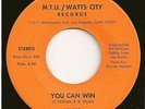 BILEO 45  You Can Win / Let's Go  (rare modern soul) - NM