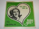 LESLEY GORE - YOU DON´T OWN ME - 45 RARE DANISH PS 1963 BEAT POP SOUL LISTEN