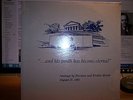 JOHN F KENNEDY TRIBUTE AUGUST 27 1964 SEALED ATLANITC CITY DEMOCRATIC CONVENTION