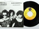 RICHARD HELL & VOIDOIDS 45 Blank Generation SIRE Punk PROMO Pic Slv ORIG #BB607