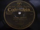 78 RPM RECORD Walter Rhodes THE CROWING ROOSTER Leaving home BLUES Columbia *