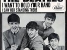 THE BEATLES I Want To Hold Your Hand CAPITOL 45 & PS   1963   swirl labels 5112