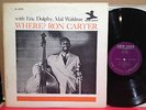 WHERE? RON CARTER WITH ERIC DOLPHY, MAL WALDRON NEW JAZZ NJLP 8265 PURPLE LABEL
