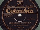 78rpm Prewar Blues – BLIND WILLIE JOHNSON - Columbia 14276