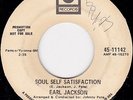 Northern Soul - Earl Jackson - Soul self satisfaction - Orignal US ABC label