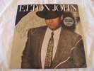 ELTON JOHN BREAKING HEARTS  VINYL LP VINYL MINT SIGNED COPY
