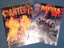 Pantera books x2 Reinventing the steel tour program/ rare comic