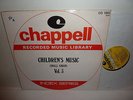 VARIOUS ARTISTS - Children's Music Vol.3 LP CHAPPELL Recorded Music Library UK.