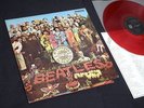 BEATLES Sgt Pepper’s Lonely Hearts Club Band JAPAN RED WAX vinyl MONO LP not CD