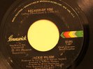 70's NORTHERN SOUL 45-JACKIE WILSON-BECAUSE OF YOU on BRUNSWICK
