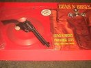 Guns n' Roses Paradise City  pistol shaped picture disc w/ holster sleeve & 7