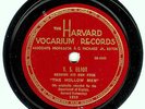 RED 'HARVARD VOCARIUM' SINGLE: T.S. ELIOT RECITES 'THE HOLLOW MEN' (1933)