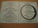 RARE  HIP HOP HALF 2-SIDE FLIER HOTEL DIPLOMAT.GRAND MASTER FLASH,KURTIS BLOW