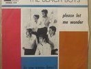 The Beach Boys Please Let Me Wonder Italy Italian 1965 Very Rare 45