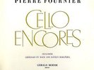 COLUMBIA  33CX 1644  (Blue/Gold) - PIERRE  FOURNIER - CELLO  ENCORES - Near Mint