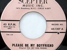 THE SHIRELLES   Please Be My Boyfriend/I Saw A Tear   DOO-WOP on Scepter   VG++