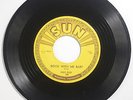 Original BILLY RILEY 45 SUN 245 TROUBLE BOUND/ROCK WITH ME BABY - ROCKABILLY VG