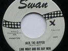 LINK WRAY - JACK THE RIPPER / THE BLACK WIDOW - NM ROCKABILLY PROMO - 45rpm