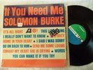 SOLOMON BURKE IF YOU NEED ME STEREO ATLANTIC US ORIG '63 NM/SHRINK WHITE FAN LBL