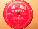 BILLY STARR Hound Dog/Borrowed Heart IMPERIAL 8186 E- ROCKABILLY ROCKER CLASSIC