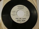Charles Brown Good Time Charlie rare mod/popcorn promo on Cenco  MP3