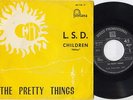 ? ? THE PRETTY THINGS – Rarest PROMO 45 Spanish PS – EX+ * LSD * Psychedelic