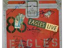 THE EAGLES - EAGLES LIVE - SIGNED BY BAND VINYL LP SLEEVE ONLY - ORIGINAL