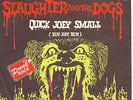 SLAUGHTER AND THE DOGS -QUICK JOEY SMALL -PROMO SPANISH PS 1978 PUNK KBD