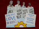 Beatles – All You Need is Love original EMI promotional shop display EX cond