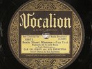 Cab Calloway and His Orchestra, Vocalion 15873, E / E-
