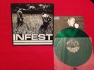Infest Slave LP green vinyl oop 2nd pressing