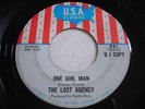 PROMO The Lost Agency One Girl Man / Time to Dream 1967 45rpm VG+ GARAGE