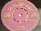 ELVIS PRESLEY Blue Moon  1957 UK GOLD PURPLE HMV 7'' ROCKABILLY   RARE