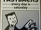 The Fastbacks - Everyday Is Saturday 4 Song EP No Threes 45 RPM Record LP NM-