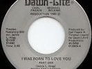 Modern Soul - Timeless Legend - I was born to love you - DAWN LITE