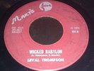LEVAL THOMPSON / WICKED BABYLON / MARTS RECORDS / 1974 / VERSION 2 / HEAR