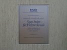 Fournier: Bach 6 Suites for Solo Cello (r 1960): Archiv 198 356-58 (3LP box set)