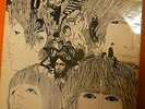 The Beatles Revolver 1966 Mono XEX 605 606 PMC 7009 Vinyl Record Album LP