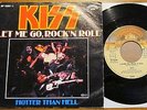 Kiss 45 Let Me Go Rock N Roll - Hotter Hell Casablanca Germany 1974 7