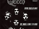 QUEEN-SEVEN SEAS OF RHYE-RARE ORIGINAL YUGOSLAV UNIQUE PS 45rpm 1974-NEAR MINT