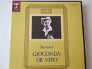THE ART OF GIOCONDA DE VITO -  JAPAN EMI ANGEL 11LPS BOX