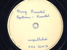 90.  Moriz Rosenthal - Papillions (Rosenthal) - unpublished, mx. OEA 3644 III