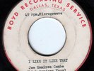45 acetate rockabilly garage JOE RAMIREZ COMBO LITTLE QUEENIE/I LIKE IT LIKE THA