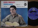 ELVIS PRESLEY Rare French France EP Surrender 86.303 Petit trou Solid center