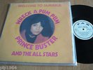 prince buster    wreck a pum pum   original 1969 uk fab label vinyl lp bblp 821