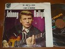 JOHNNY HALLYDAY - BE BOP A LULA , US 7'' 45 JUKE BOX