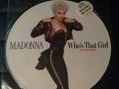 Madonna Who's That Girl Picture Disc