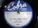 78rpm Blues Otis Rush COBRA 5010 Groaning the blues / If you were mine CHICAGO